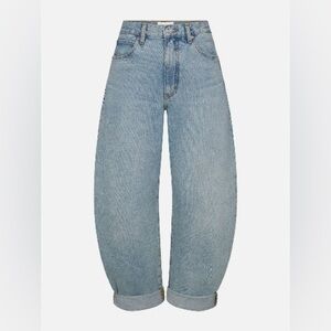 Frame The Bubble Barrel Leg Jeans